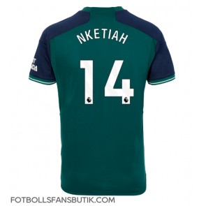 Arsenal Eddie Nketiah #14 Replika Tredje Tröja 2023-24 Kortärmad